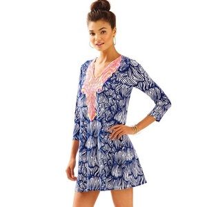 Lilly Pulitzer Bordeaux Tunic Dress Size XS NWT